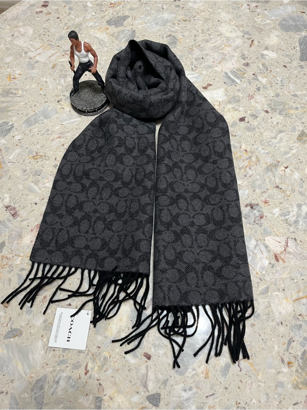 Coach Signature Scarf NWT